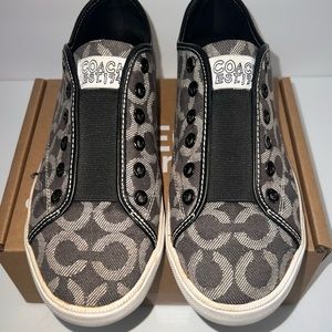 Coach Laceless Slip-on Sneakers